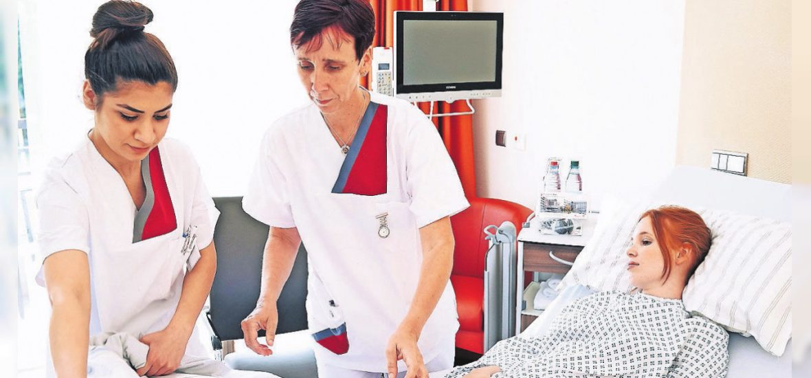 Ausbildung für den Pflegeberuf